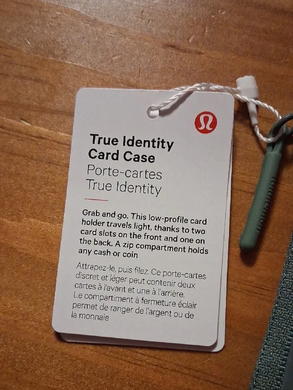 lululemon athletica slim card